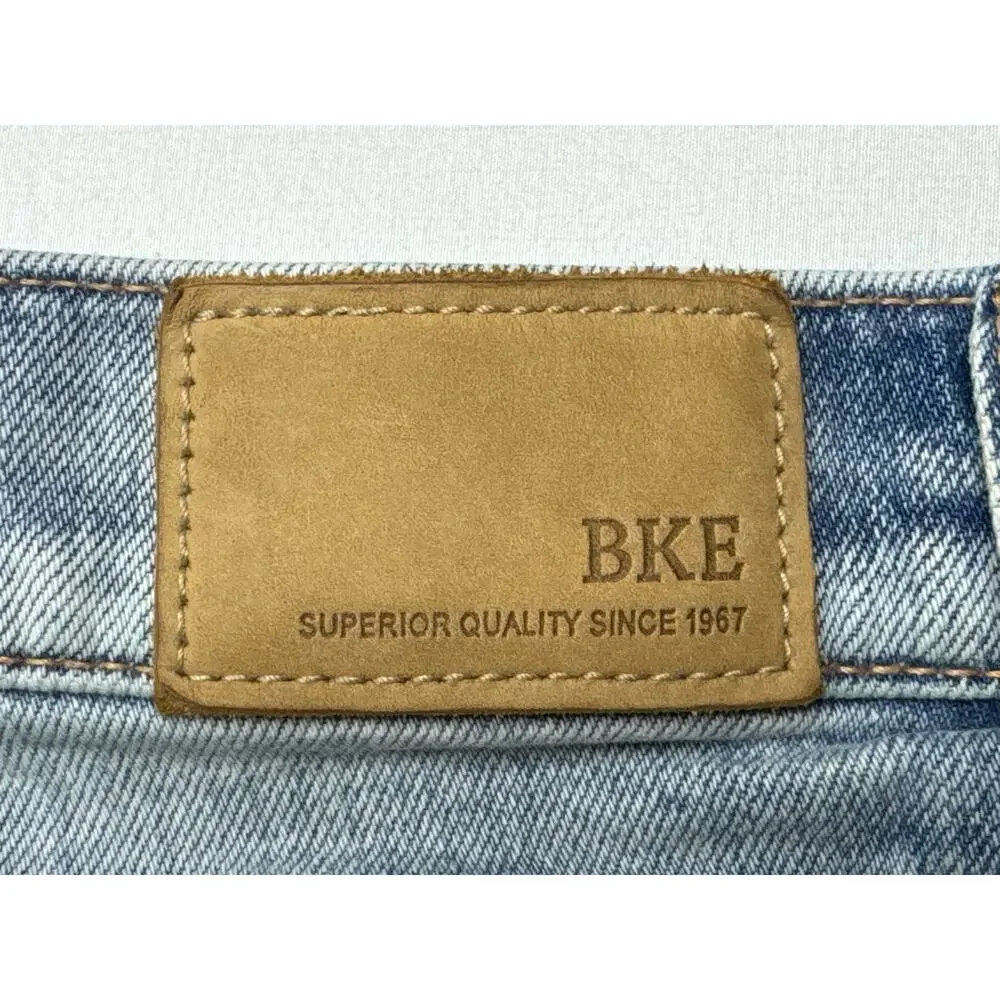 BKE Denim Buckle Women's Billie Cut Off Blue Denim Shorts - Size 30 (31x2) - Picture 4 of 7